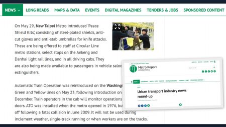 擷取自Metro Report International 來源: https://reurl.cc/eM27MM